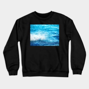 Blue Ocean Sea Waves Crewneck Sweatshirt